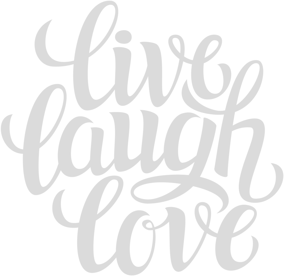 Live Laugh Love Cross Stitch Font (1024x1024), Png Download
