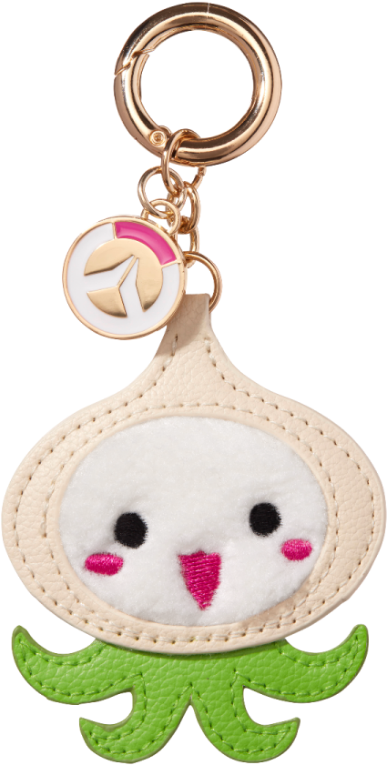 Overwatch Pachimari Appliqué Keychain - Keychain (900x900), Png Download