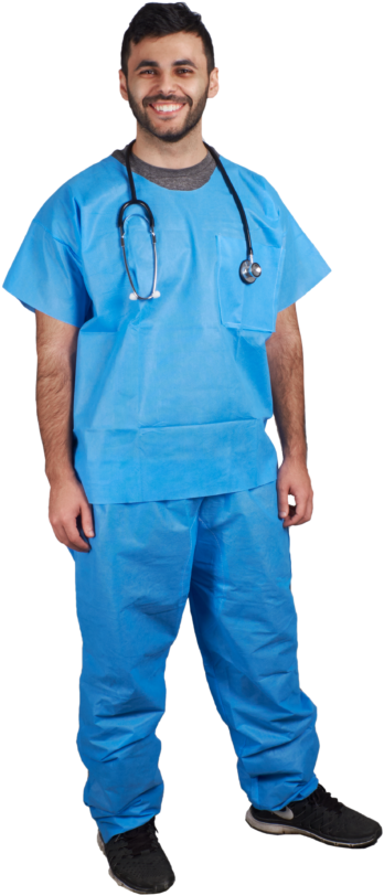 Unisex Scrubs - Scrubs (600x888), Png Download