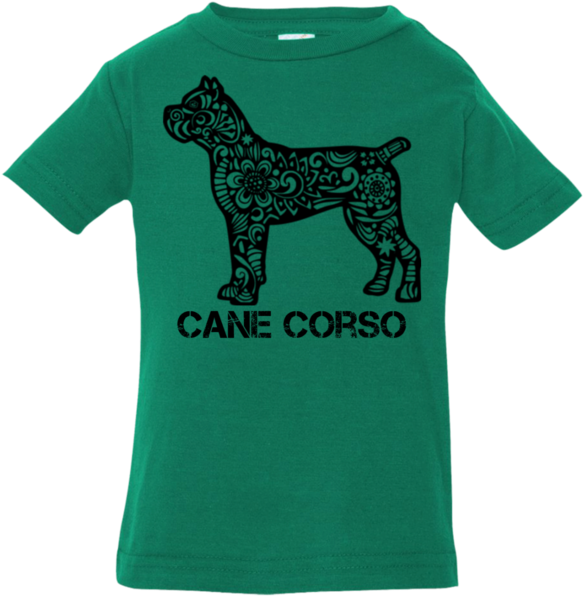 Hawaiian Infant Jersey T-shirt - Cane Corso Clip Art (600x600), Png Download