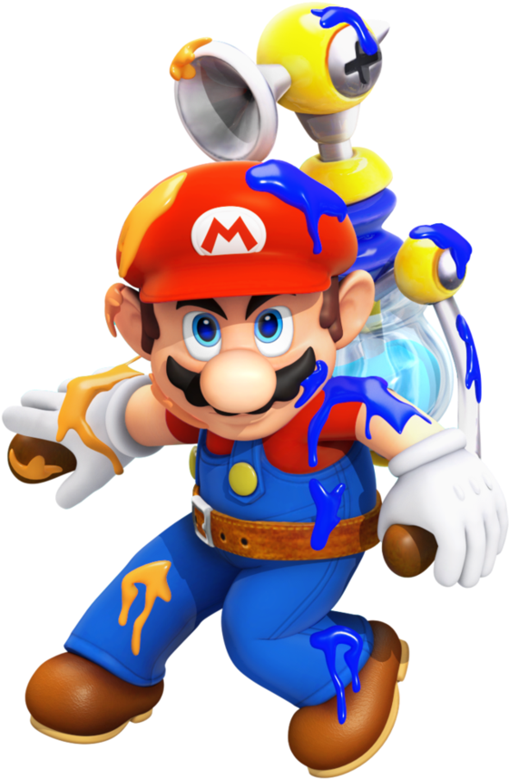 Super Mario Sunshine Super Mario Bros - Super Mario Sunshine Mario (894x894), Png Download