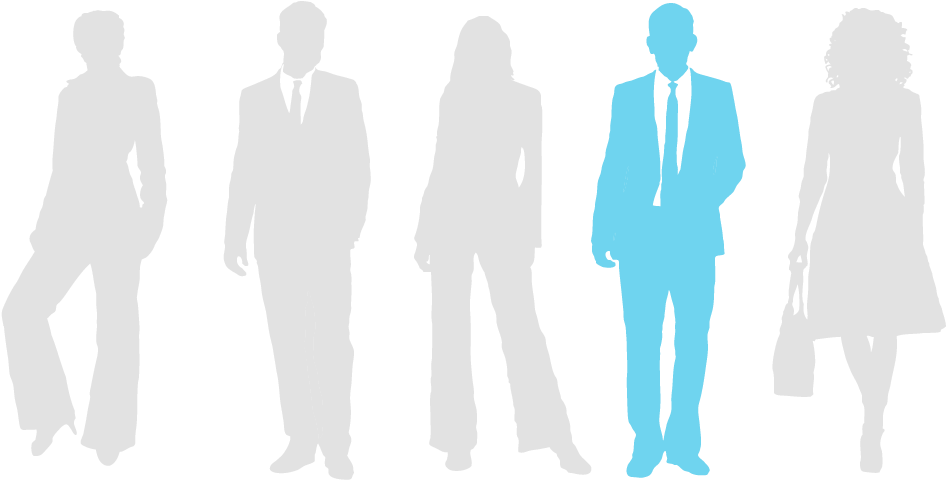 About Hrpeople - Silhouette (1245x564), Png Download