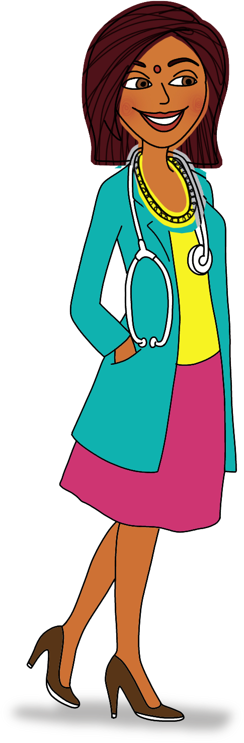 Clinician Biographies - Cartoon (719x1625), Png Download