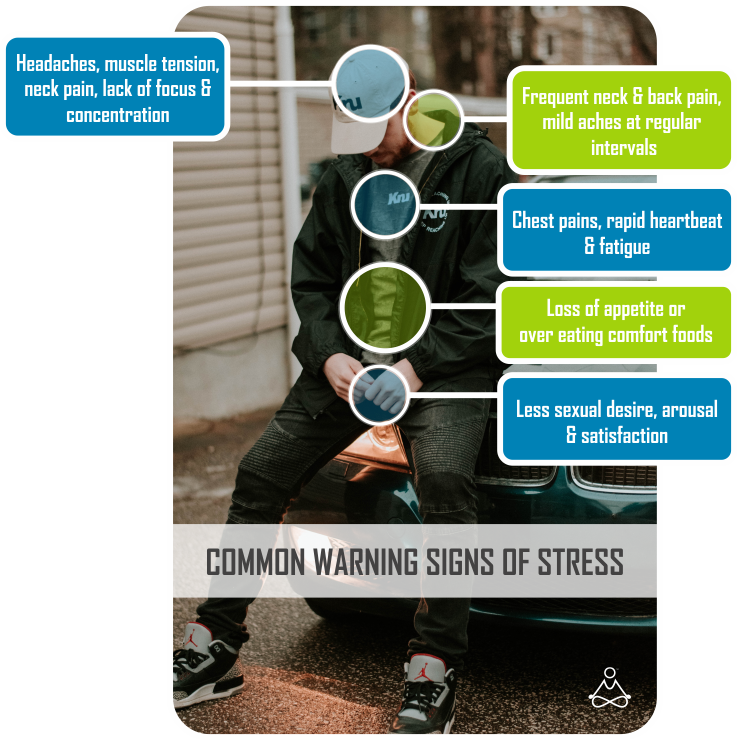 Signs Of Stress - Gadhvi (737x740), Png Download
