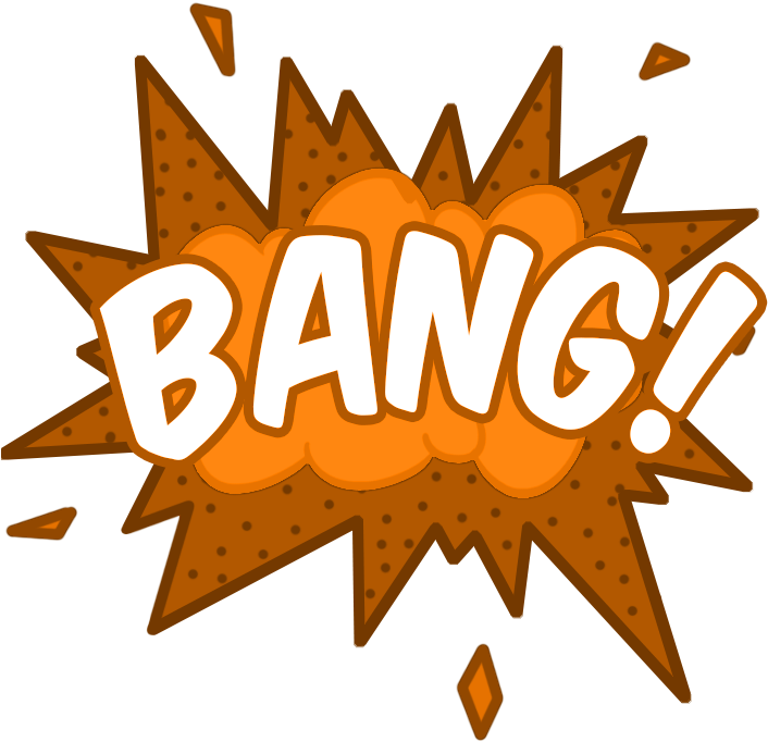 Bang Onomatopoeia Png (720x720), Png Download