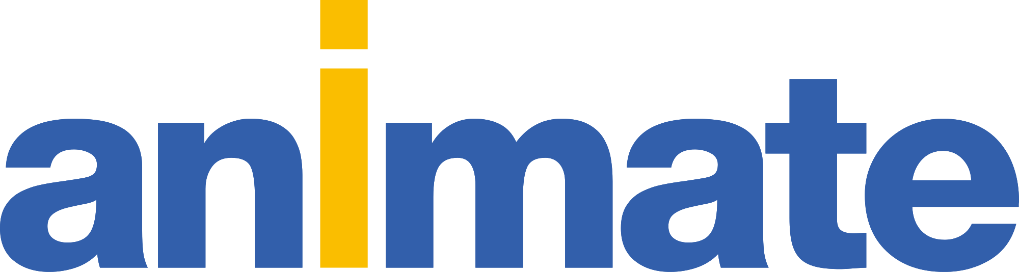 Animate Ukran Soochi - Animate Logo (2000x534), Png Download