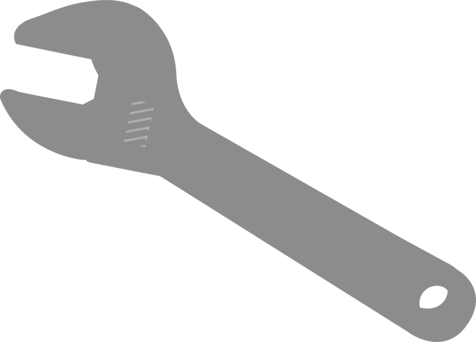 Tool Screw Driver Free Vector Graphic On - Wrench (960x690), Png Download