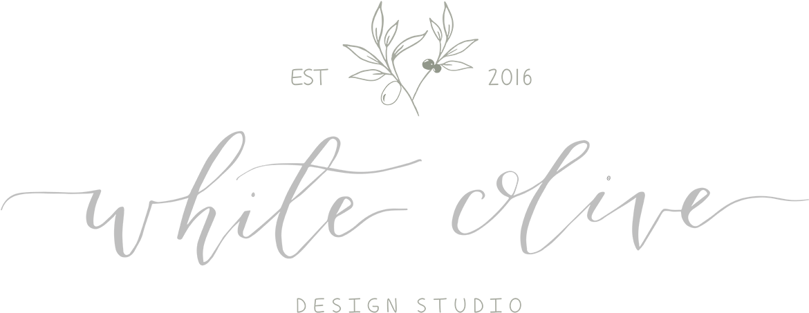 White Olive Design Studio - Calligraphy (1500x544), Png Download