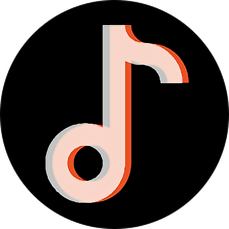 Tiktok Muser Future Wow Followme Logo Company Lipsync - Circle (446x446), Png Download