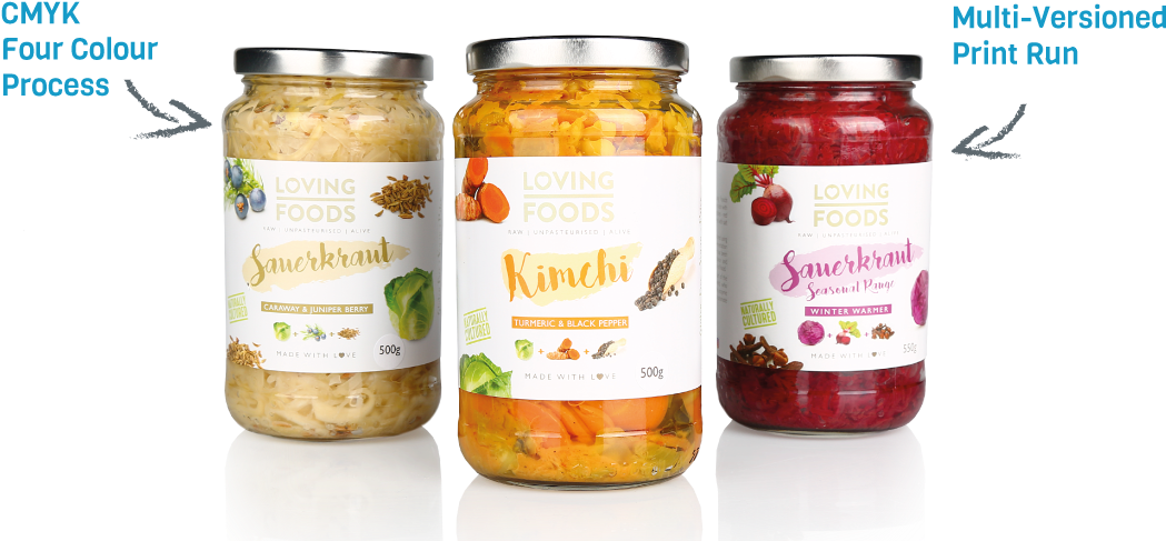 Digital Label Printing For Brands And Businesses Of - Packaging Labels (1090x547), Png Download