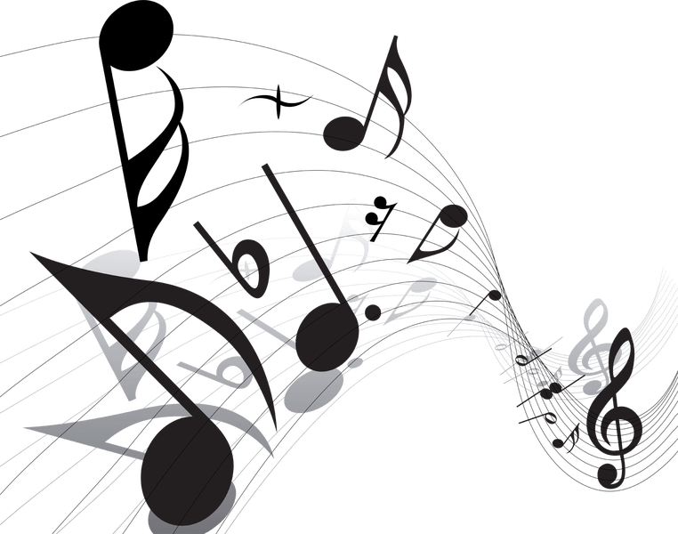 Clipart Symbols Full Hd Pictures Wallpaper Musical - Transparent Music Notes Icon Png (762x600), Png Download