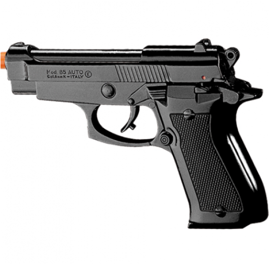 Kimar Model 85 Front Firing Blank Gun Black Finish - Blank Gun (539x761), Png Download