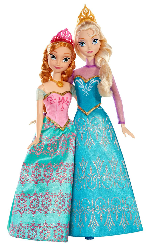 Dolls - Elsa And Anna Dolls (1000x1000), Png Download