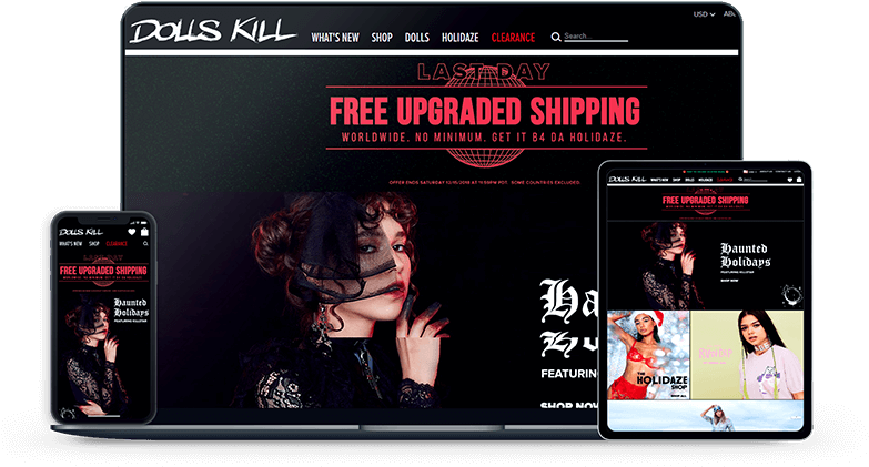 Dolls Kill, Usa - Mobile Phone (791x420), Png Download