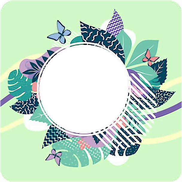 Background - Aesthetic Background With Circle (608x608), Png Download