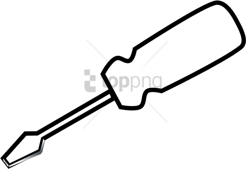 Free Png Freeof Driver Tools Icon Icons - Screwdriver Clipart (850x583), Png Download