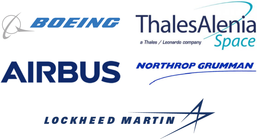 Key Players - - Thales Alenia Space (868x481), Png Download