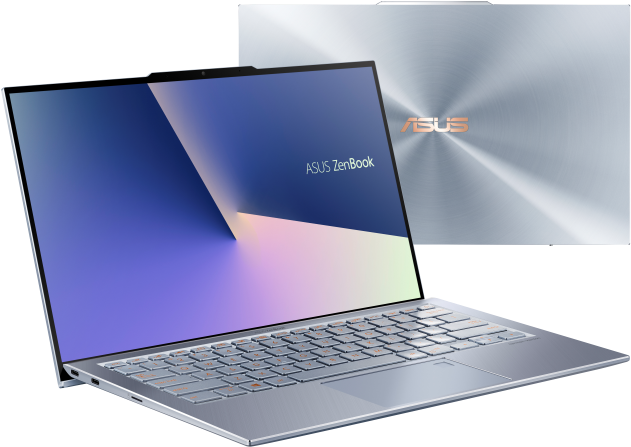 Asus Zenbook S13 Ux392 With 97 Percent Screen To Body - Asus Zenbook S13 Ux392 (797x561), Png Download