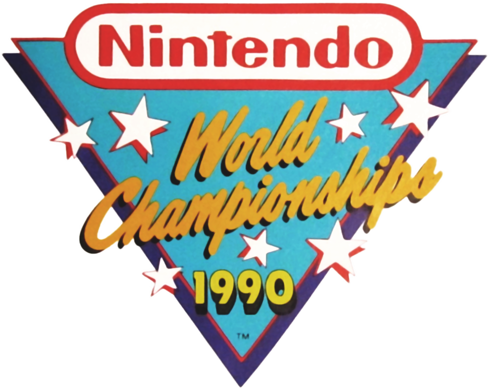 Nintendo World Championships Original Logo Squidetor - Nintendo World Championships 1990 Logo (1003x797), Png Download