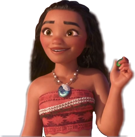 #moana #moanadisney #moanastickers #maui #freetoedit - Girl (459x468), Png Download