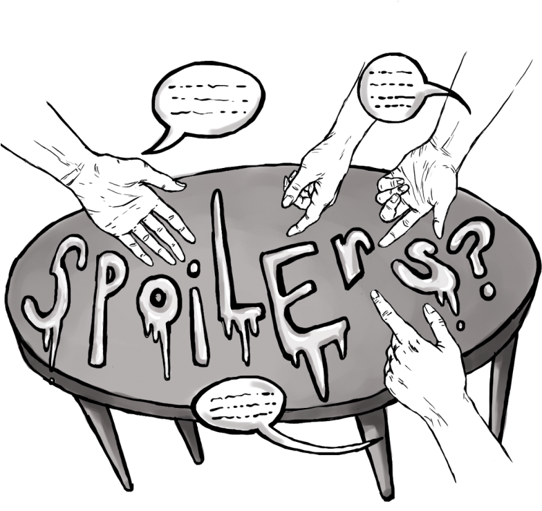 Spoiler Alert - Cartoon (800x800), Png Download