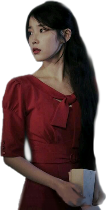 #leejieun #iu #sticker #horror #thriller #png #iupng - Girl (373x736), Png Download