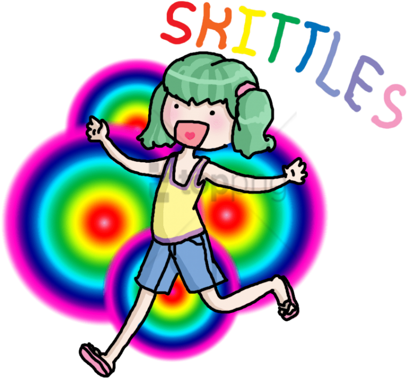 Free Png Skittles Png Png Image With Transparent Background - Cartoon (850x756), Png Download