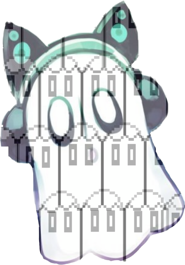 #napstablook #undertale #undertalenapstablook #neko (749x1069), Png Download