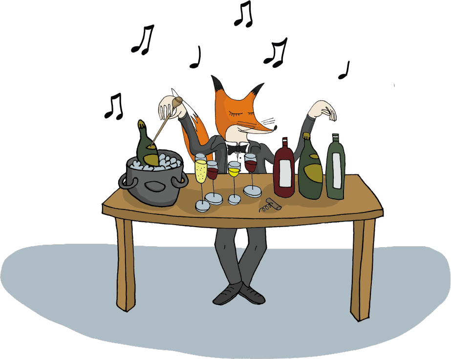 Wine Tasting At Home/oenology Classes - Cartoon (923x735), Png Download