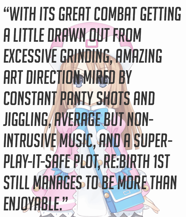 The Original Hyperdimension Neptunia Was A Heavily (625x727), Png Download