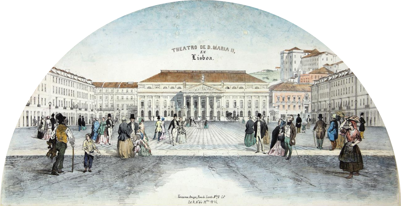 Theatro De D - Palace (1371x705), Png Download