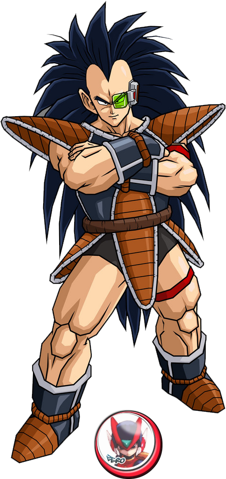 Photo Raditz - Raditz Dragon Ball (639x1024), Png Download