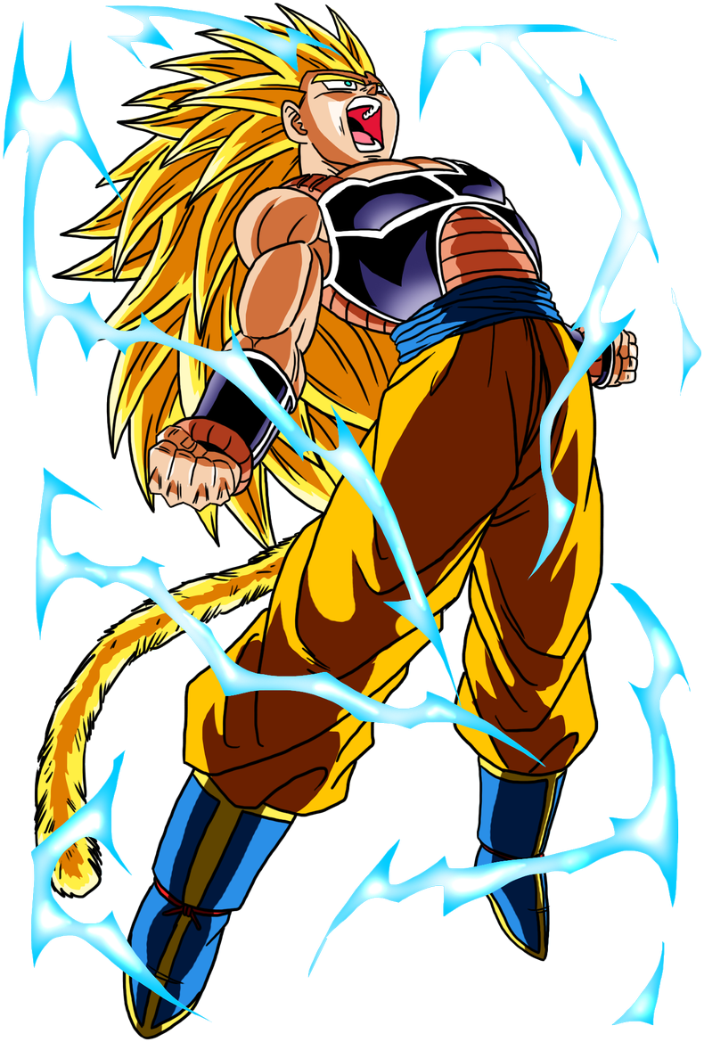 Lawrence Simpson - Dragon Ball Raditz Ssj2 (821x1200), Png Download