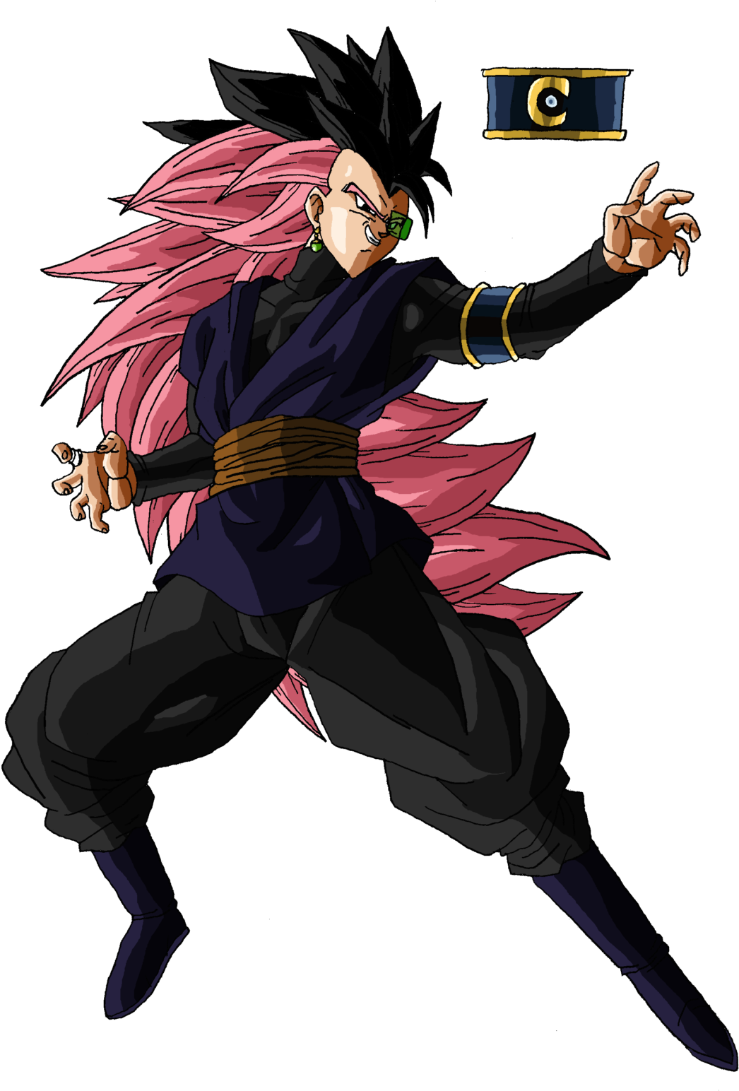 Navigate Before - Dragon Ball Fusions Radku (1169x1600), Png Download