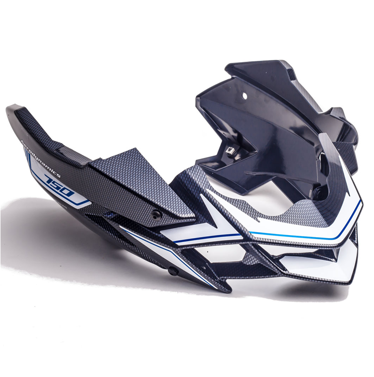 Engine Spoilers Puig For Suzuki Gsr 750 - Quilla Moto Suzuki Bandit 650 S (750x1000), Png Download