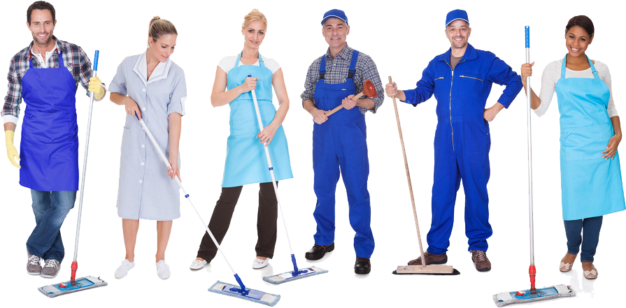Perusahaan Keamanan Perusahaan Petugas Keamanan - Commercial Cleaning Uniform (895x441), Png Download