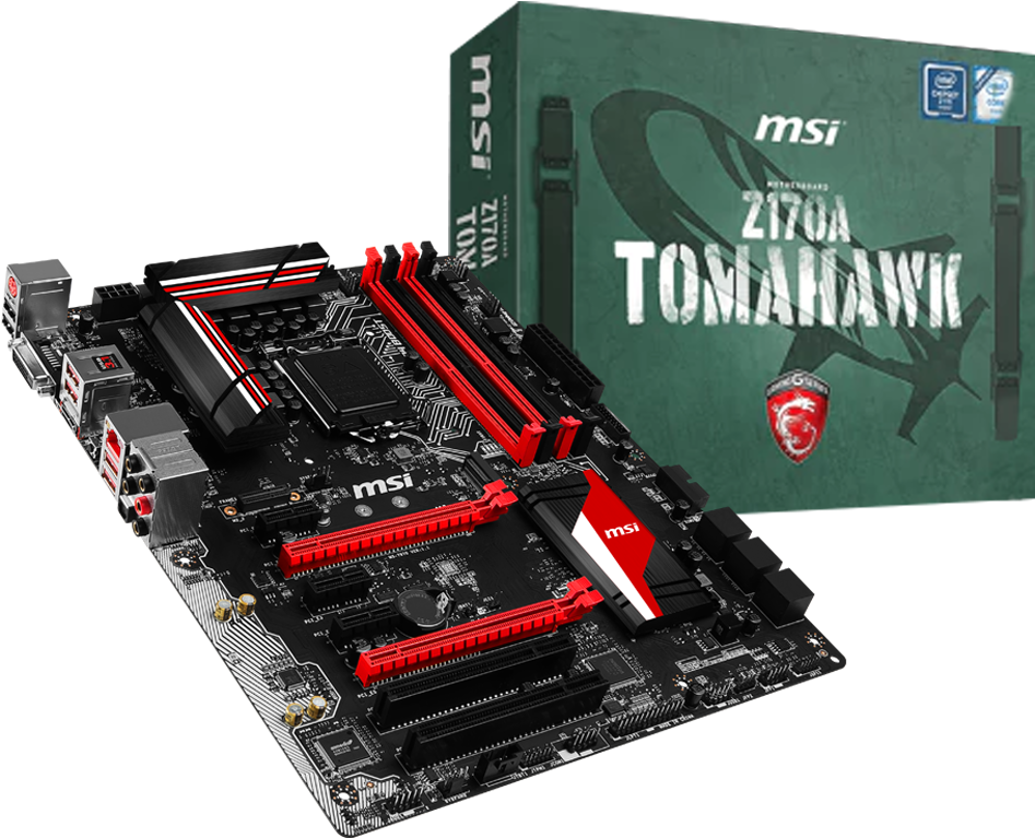 Msi Z170a Tomahawk (1000x1000), Png Download