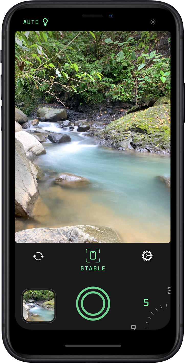 The Stable Icon Indicates How Stable The Iphone Is - Camera (880x1550), Png Download