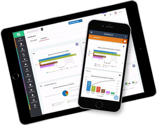 Erp Dashboard Can Be Accessed On Any Device - Iphone (650x520), Png Download