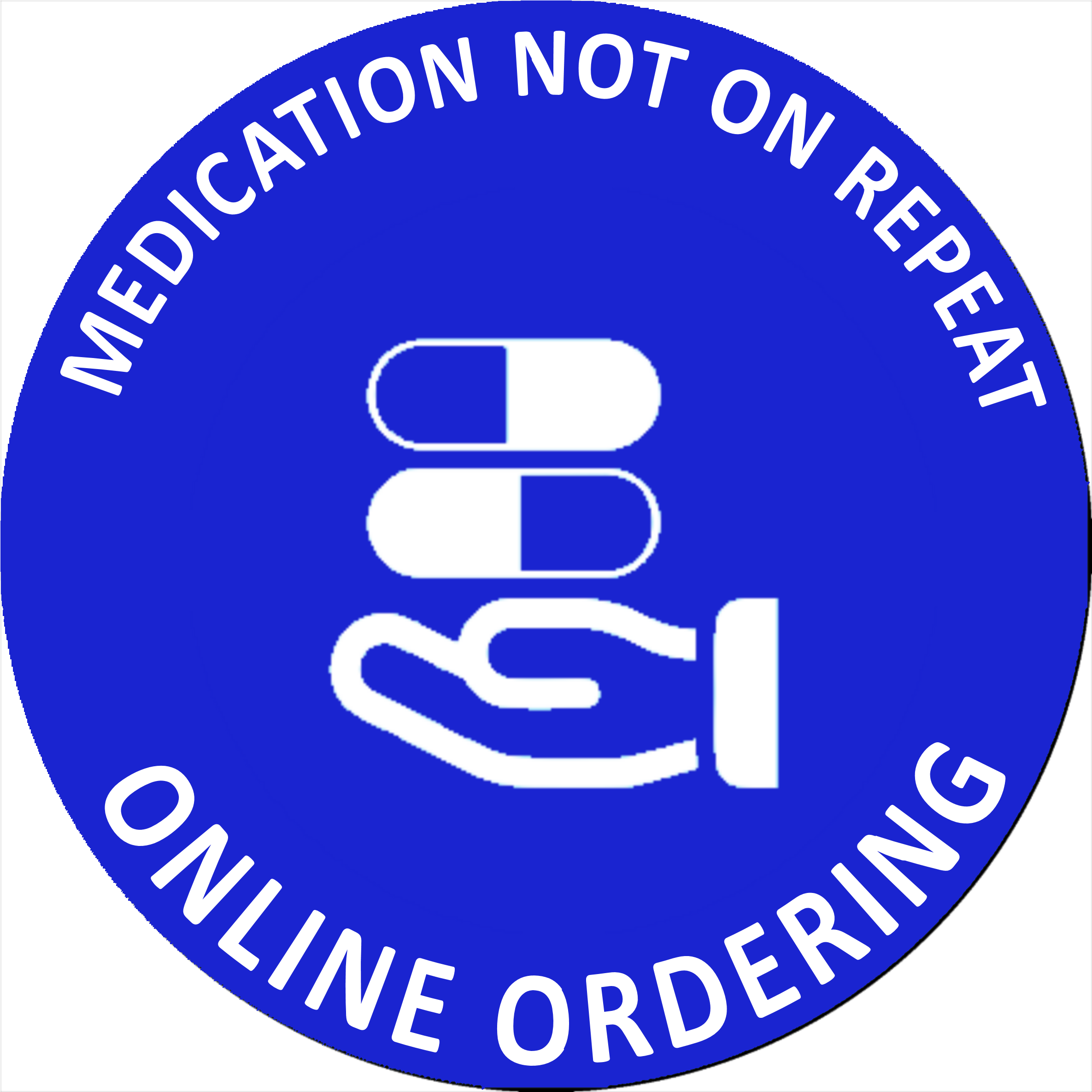 Medication Not On Repeat - Circle (2458x2455), Png Download