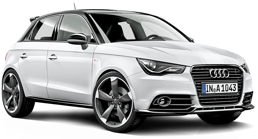 Suv Van Hatch Luxury Car - Audi Car White Png (846x444), Png Download