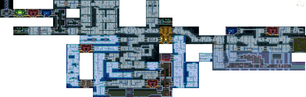 Photo Metroidfusion-sector5arc - Floor Plan (1024x325), Png Download
