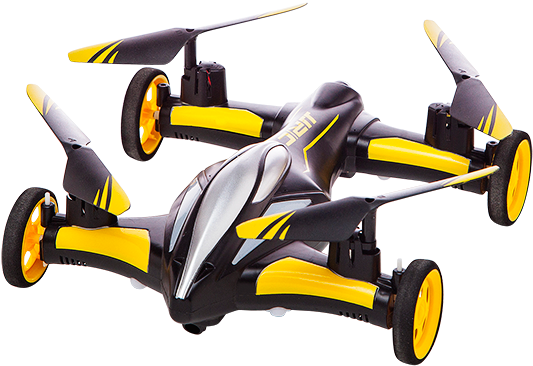 Air&round Dual-mode Flying Car - Quadcopter (800x541), Png Download