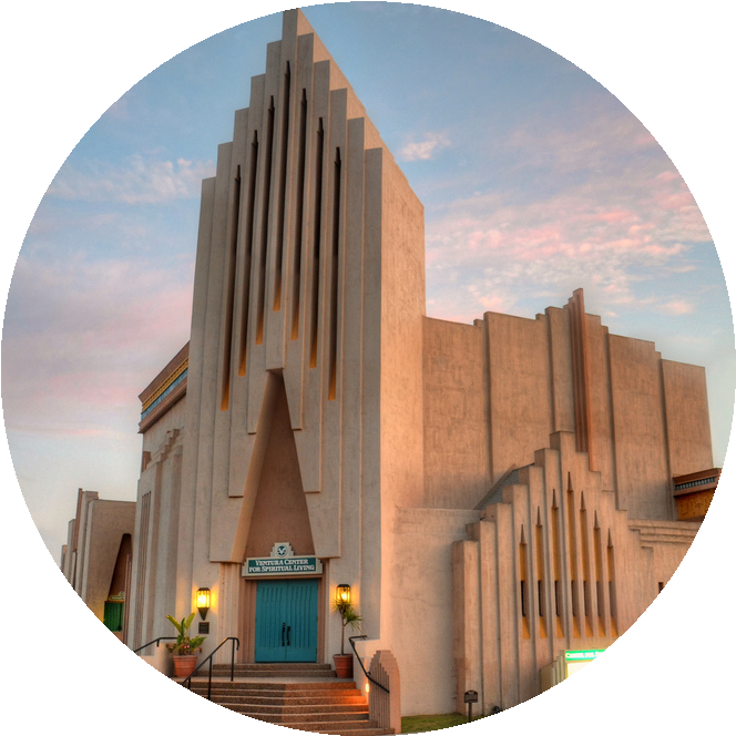 Ventura Center For Spiritual Living - Architectural Spiritual Centre (696x666), Png Download