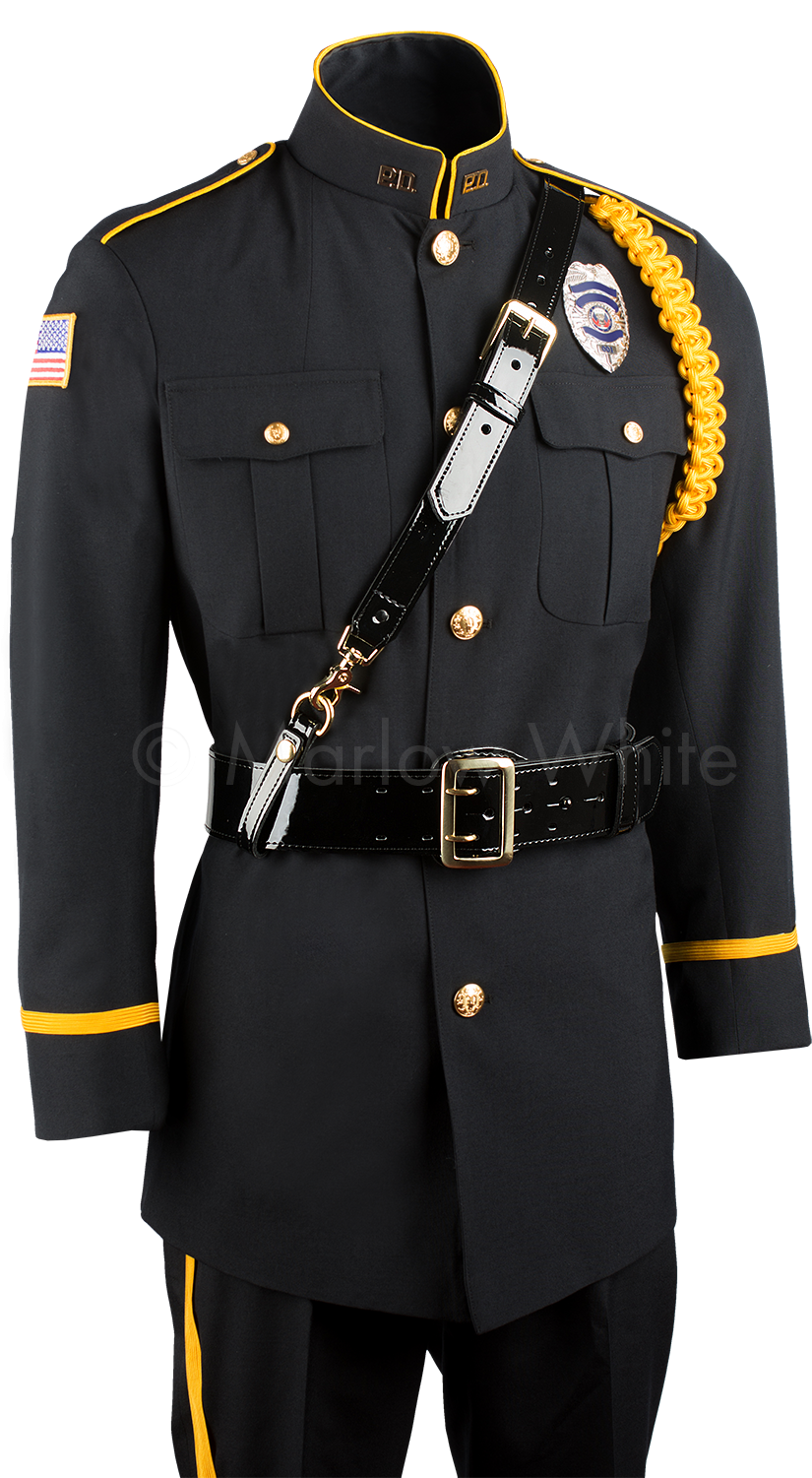 More Views - Sam Browne Belt Ice (988x1500), Png Download