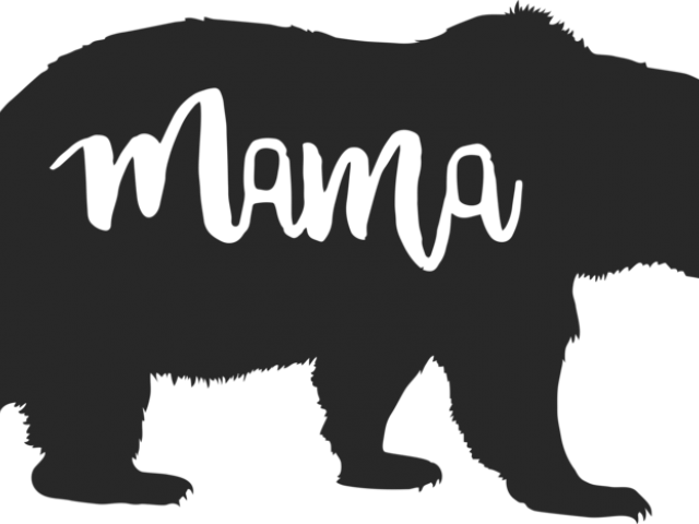 Black Bear Clipart Momma Bear - Claw (640x480), Png Download