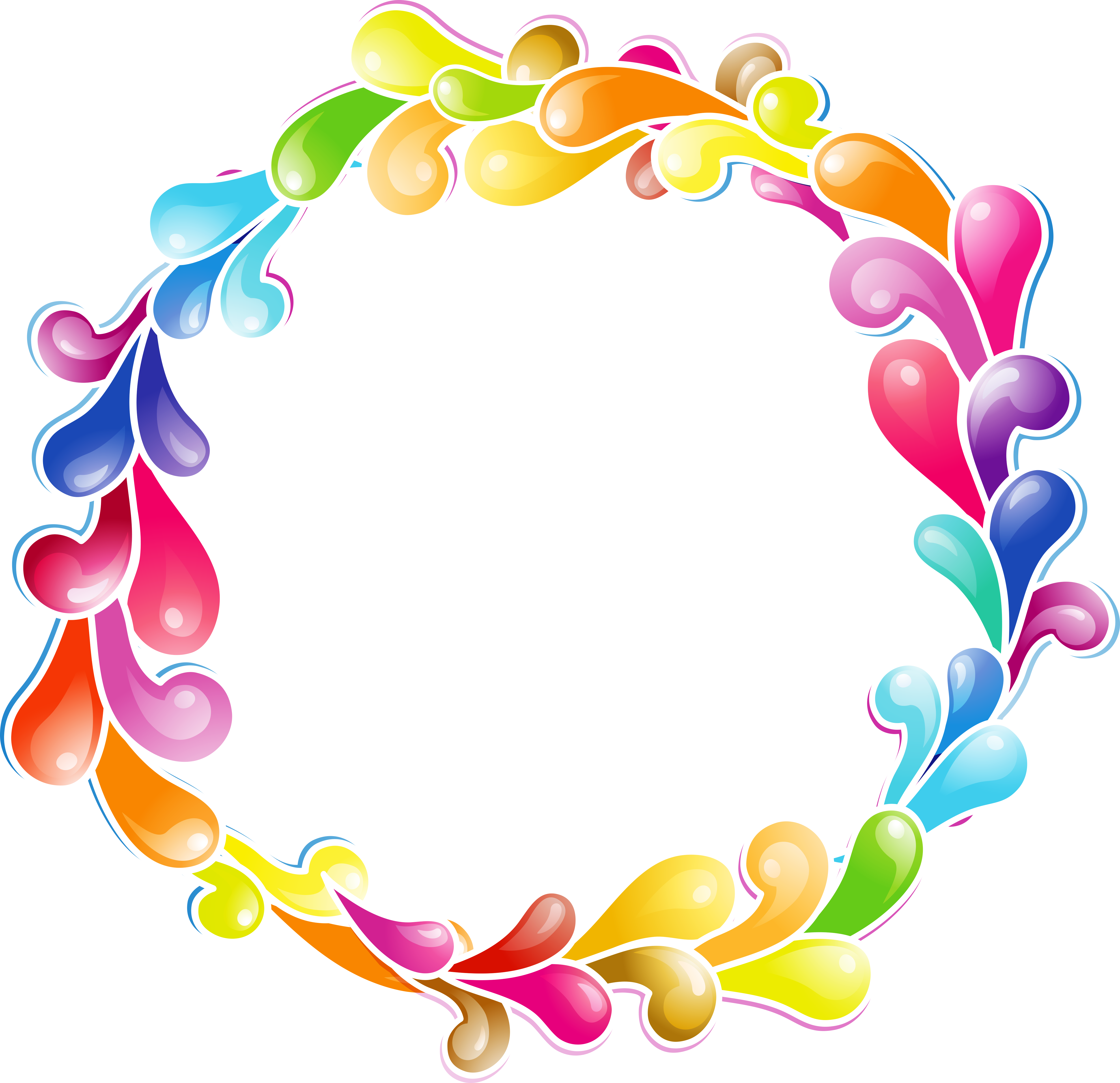 Banner Free Stock Png Pinterest Clip Art Scrapbook - Palm Trees Cartoon (5000x4835), Png Download