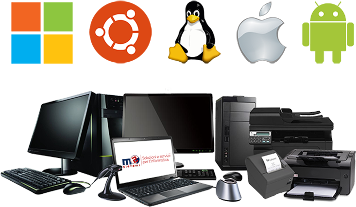 M Sistemi And Support Transparent Background - Android Mac Os X Ios Windows (750x469), Png Download