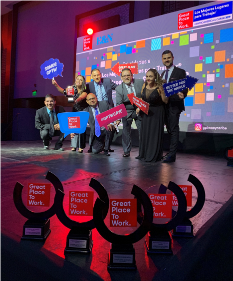 Bridgestone Costa Rica Great Place To Work Award - Convention (1000x562), Png Download