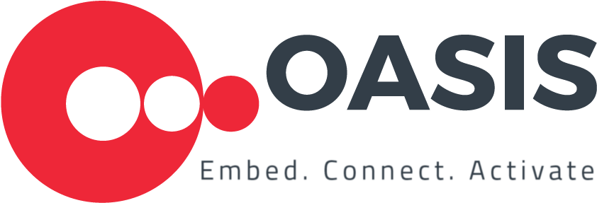 Oasis Smart Sim - Circle (1159x651), Png Download